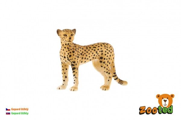 Gepard štíhlý zooted 8 cm v sáčku