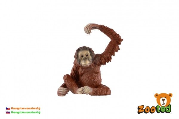 Orangutan sumaterský zooted 8 cm v sáčku