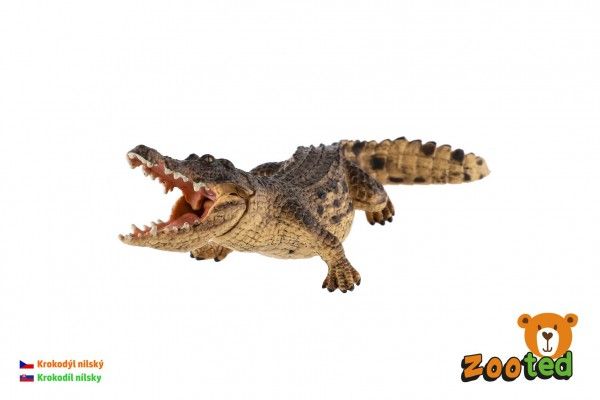 Krokodýl nilský zooted 18 cm v sáčku