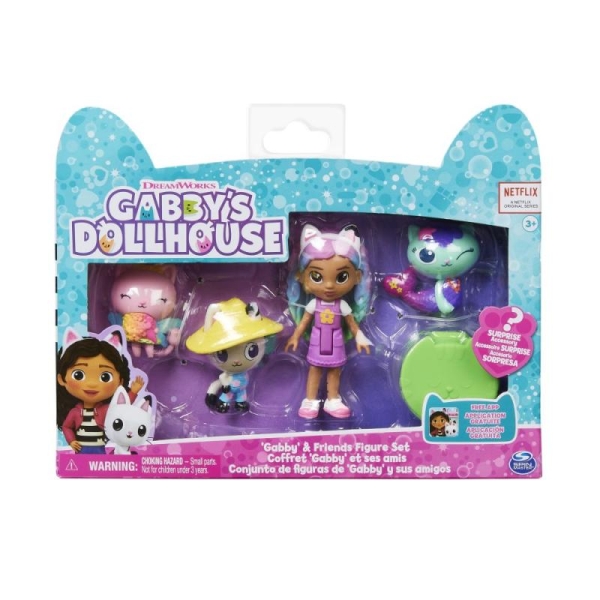 Gabby´S Dollhouse Duhová Gabby s kočičkami Spin Master