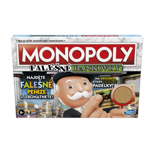 Monopoly Falešné bankovky Hasbro
