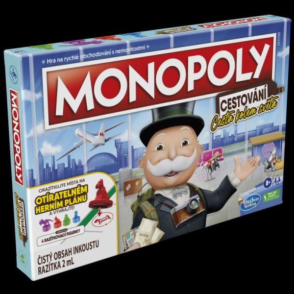 Monopoly Cesta kolem světa CZ Hasbro