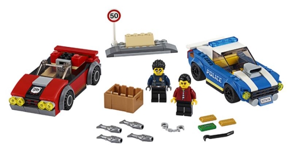 LEGO® City Policejní honička na dálnici 60242