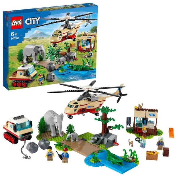 LEGO® City Záchranná operace v divočině 60302