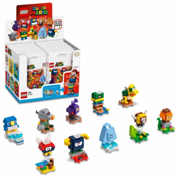 Akční kostky 4 série LEGO® Super Mario