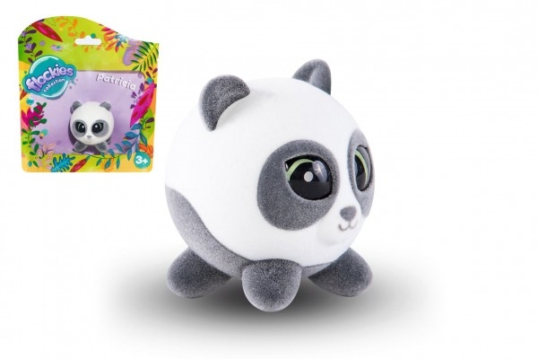 Zvířátko Flockies Panda Patricia fliška 4cm TM Toy