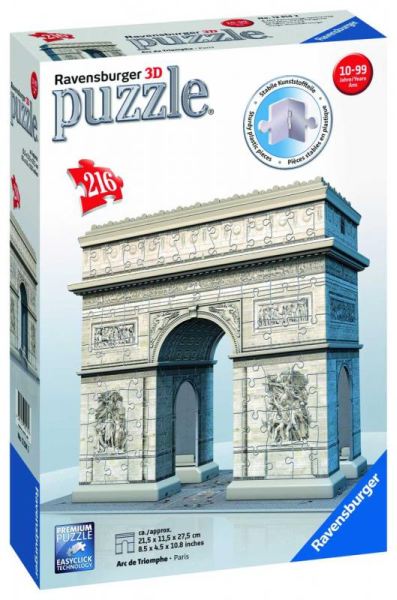 Ravensburger Vítězný oblouk 216 dílků 3D puzzle