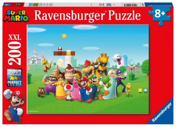 Puzzle Super Mario 200 dílků Ravensburger