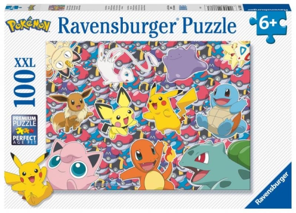 Puzzle Pokémoni 100 dílků Ravensburger