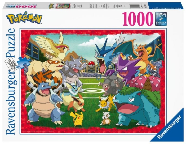 Puzzle Pokémon Poměr síly 1000 dílků Ravensburger
