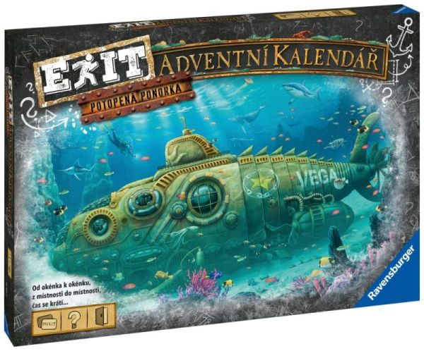 Exit Adventní kalendář Ponorka Ravensburger