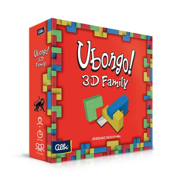 Ubongo druhá edice 3D Family Albi