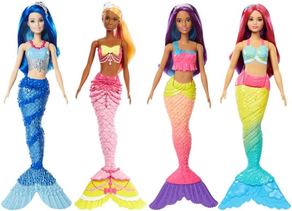 BRB Mořská panna asst. Mattel Barbie