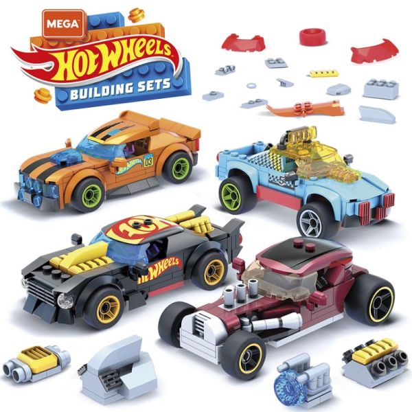 HW  Hot Wheels Mega Construkt Postav si dám Monster Truck Mattel