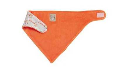Šátek na krk velur oranžový G-mini