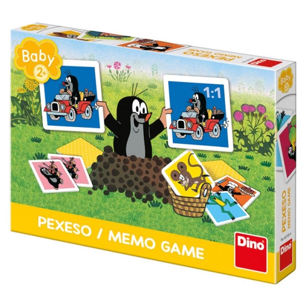 Velké krtečkovo pexeso dětská hra Dino