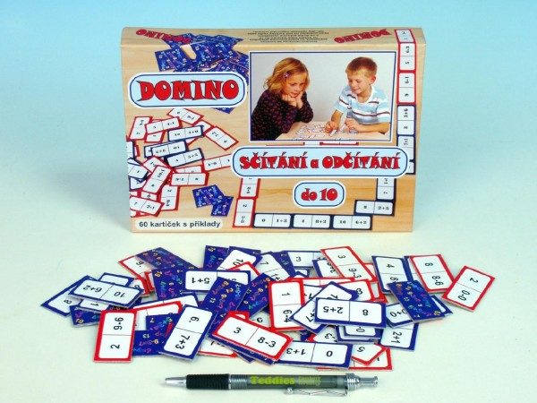 Svoboda Domino: sčítání a odčítání do 10 - vzdělávací hra