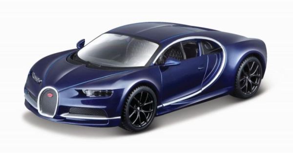 Bburago Plus Bugatti CHiron Blue 1:32