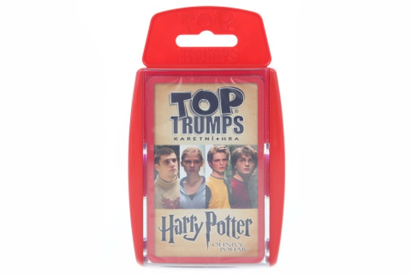 Top Trumps Harry Potter a Ohnivý pohár karetní hra