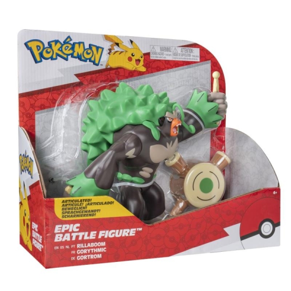 Pokémon Epic Battle figurky W4 Rillaboom