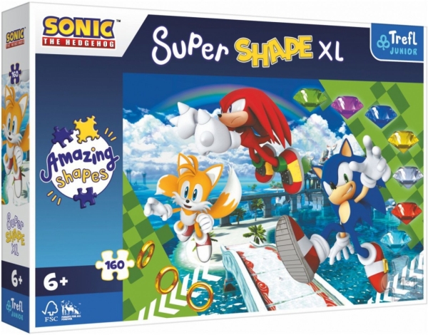 Puzzle Šťastný Sonic 160 XXL Trefl