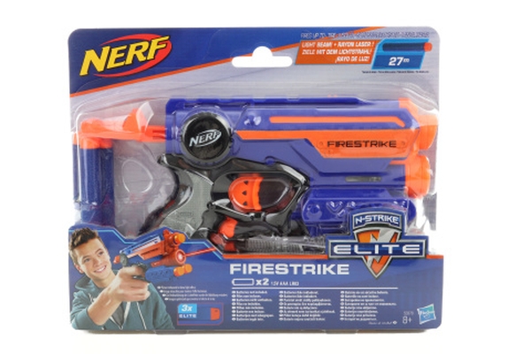 Nerf Elite Firestrike pistole s červeným zaměřovacím paprskem  Hasbro