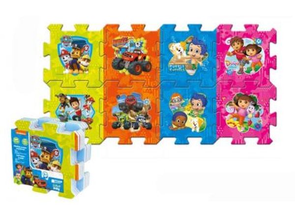 Pěnové puzzle Nickelodeon Trefl Paw Patrol, Dora, Čtyřkoláčci
