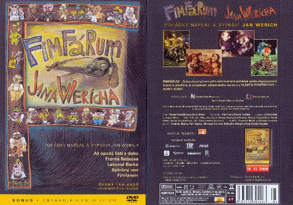 DVD Fimfárum Jana Wericha