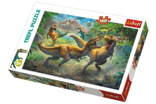 Puzzle Dinosauři Tyranosaurus 160 dílků Trefl