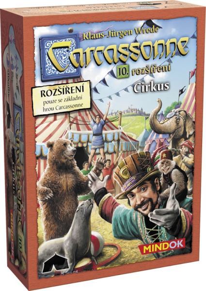 Mindok Carcassonne: Cirkus (10. rozšíření)