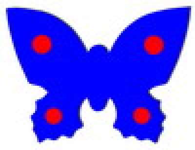 Plavecká deska Motýl - Dena