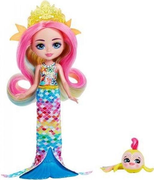 Enchantimals panenka a zvířátko Radia Rainbowfish a Flo