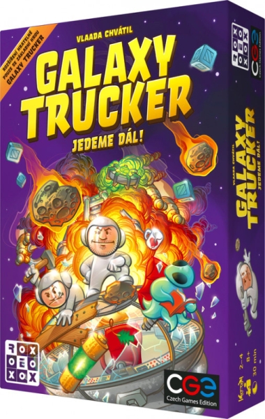 Galaxy Trucker Jedeme dál! rozšíření k druhé edici