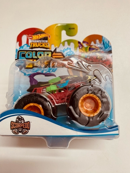Hot Wheels Monster Truck Color Shifters Scorpedo