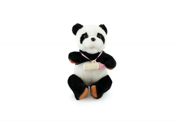 Steppos Interaktivní panda s lahvičkou Mac Toys