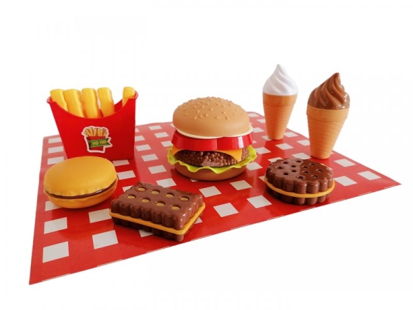 Sada Potravin fast food Mac Toys