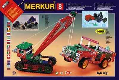 Merkur M 8 - Stavebnice 130 modelů