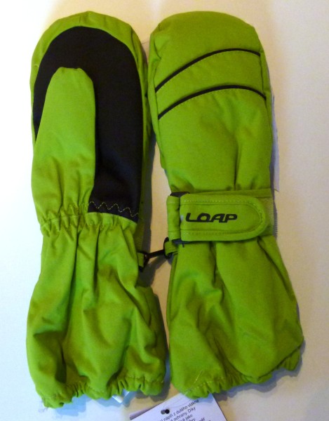 Zimní rukavice Bunko zelené velikost 2-3 roky