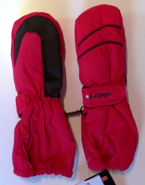 Zimní rukavice Bunko červené velikost 2-3  roky
