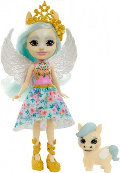 Enchantimals panenka a zvířátko Paolina Pegasus a Wingley