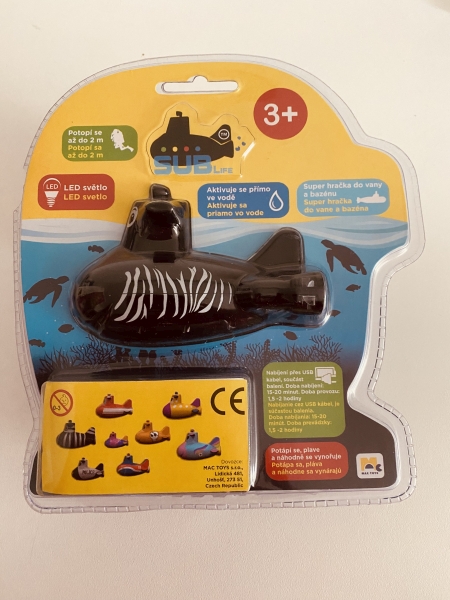 Ponorka černá Mac Toys