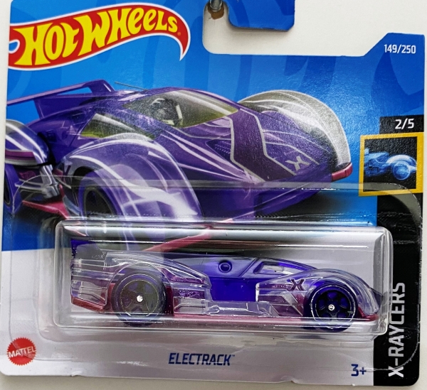Hot Wheels angličák 2/5 X-RAYCERS Electrack Mattel
