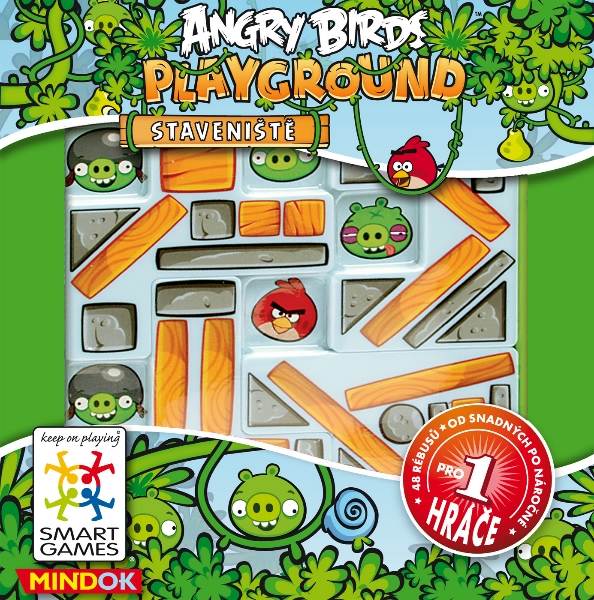 Mindok SMART Games  - Angry Birds: Staveniště - dětská společenská hra