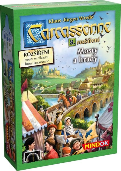 Mindok Carcassonne: Mosty a hrady 8. rozšíření - nová verze
