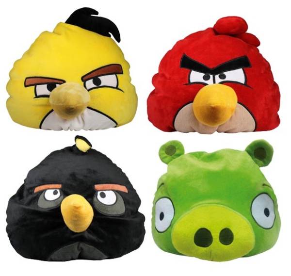 Angry Birds dekorační polštář - 4 druhy