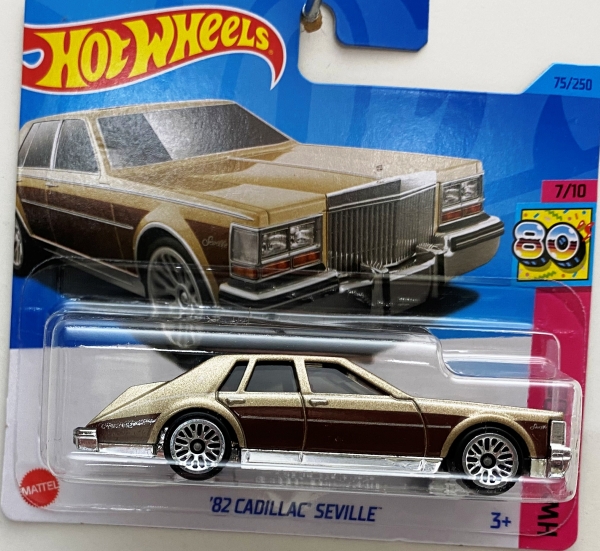 Hot Wheels angličák 7/10 HW:THE´80s 82 Cadillac Seville