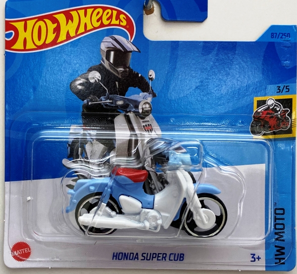 Hot Wheels angličák 3/5 HW MOTO Honda Super Cub