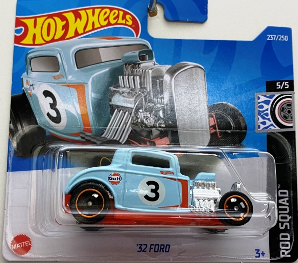 Hot Wheels angličák 5/5 ROD SQUAD 32 Ford Mattel