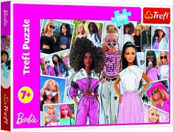 Puzzle ve světě Barbie 200 dílků Trefl