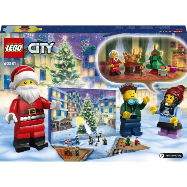 Adventní kalendář LEGO® City 2023 60381